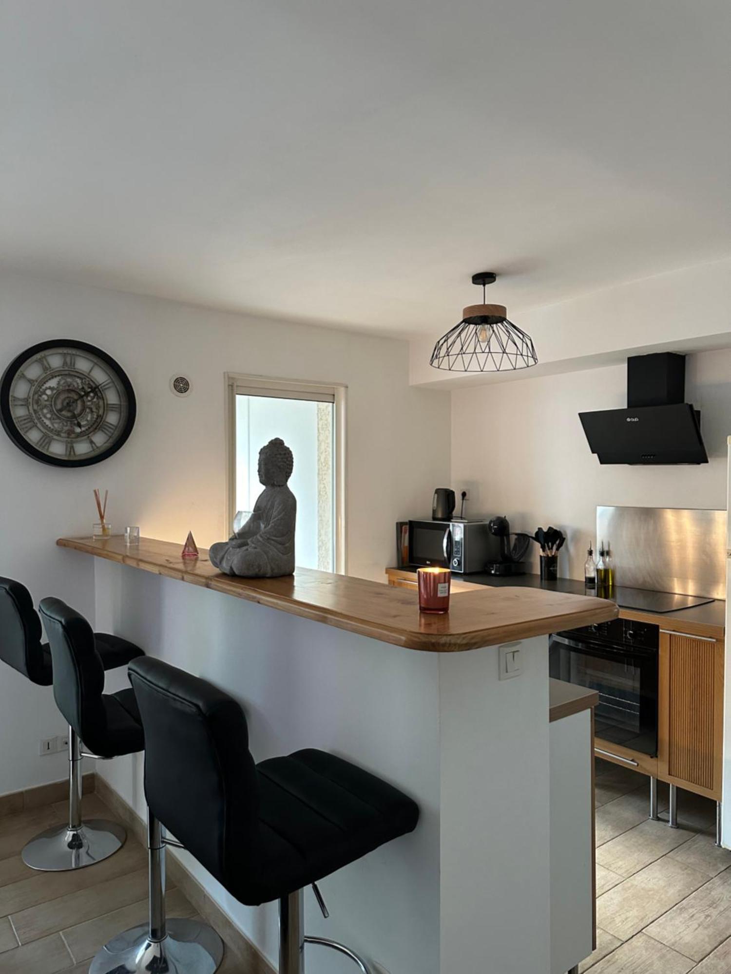 Appartement T2 - Vue Montagne Biguglia  Bagian luar foto