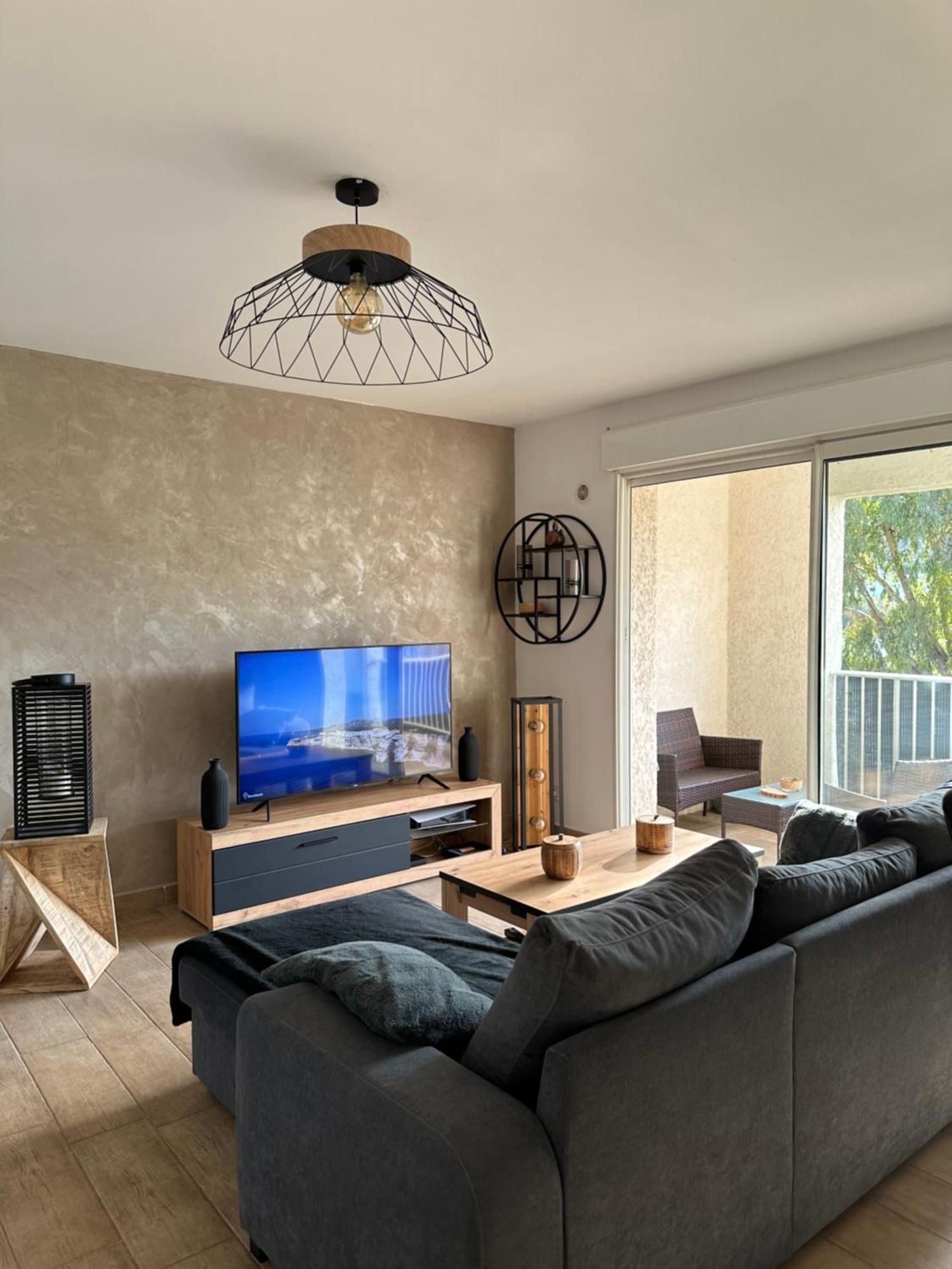 Appartement T2 - Vue Montagne Biguglia  Bagian luar foto
