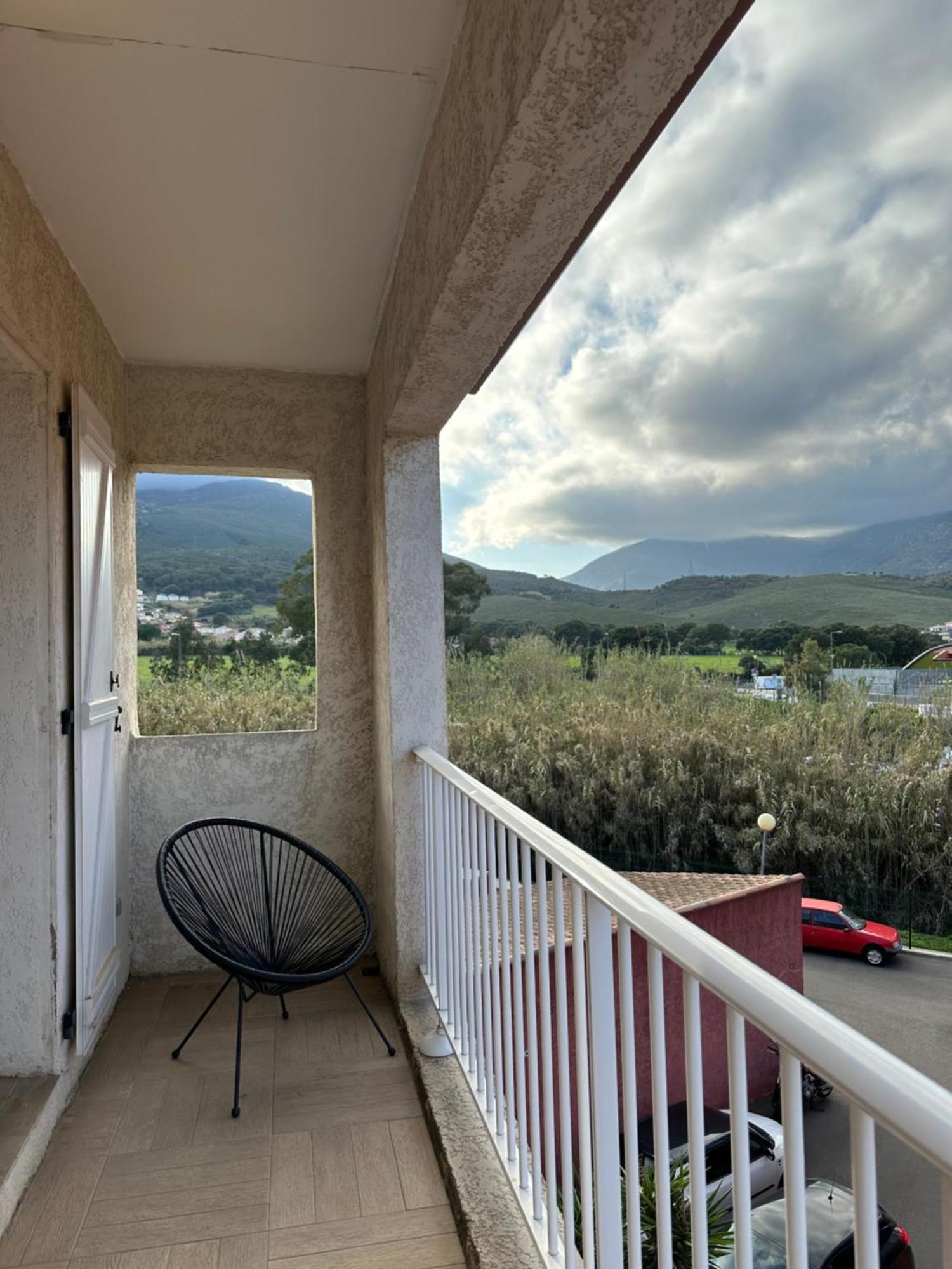Appartement T2 - Vue Montagne Biguglia  Bagian luar foto